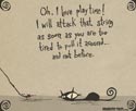 Keep pulling that string.
