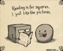 Reading is for Squares