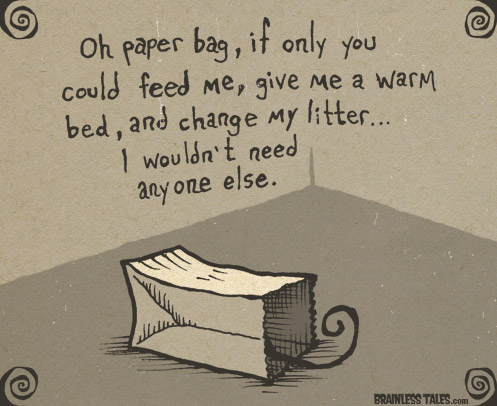 Oh paper bag...