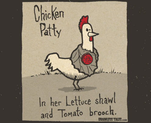 Wear a Shawl and Brooch