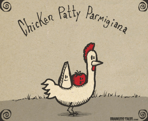 Chicken Patty Parmigiana