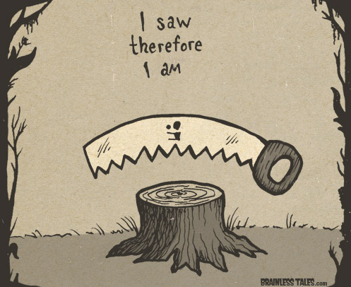 I Saw Therefore I Am