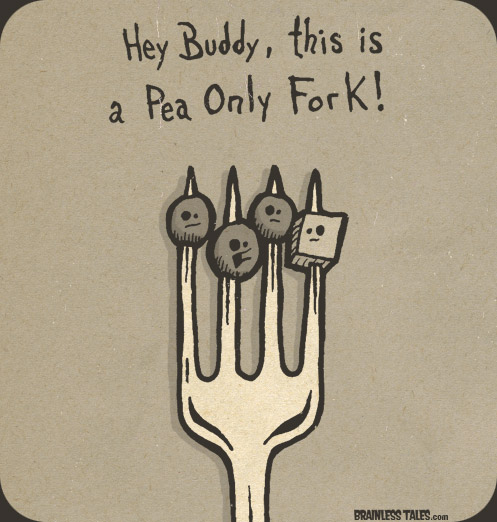 Pea Only Fork