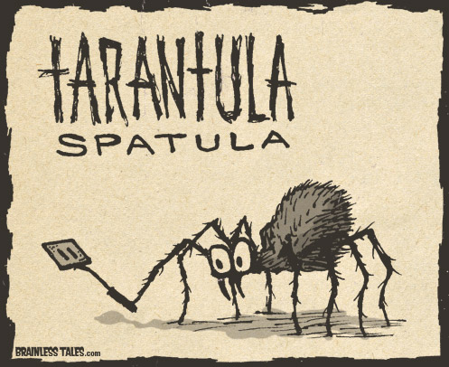 Tarantula Spatula