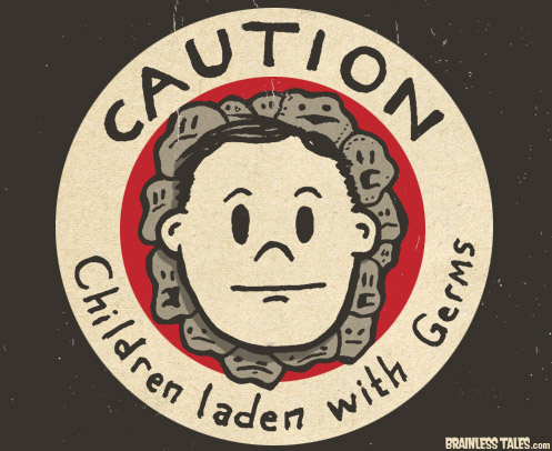 Caution Children