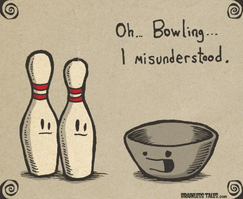 Bowling Misunderstanding