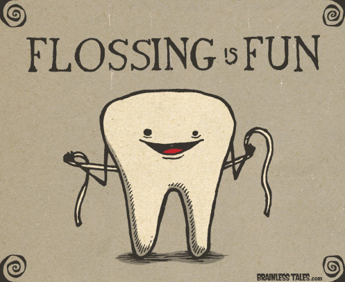 Flossing is Fun