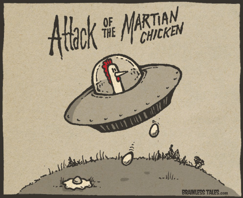Attack of the Martian Chicken