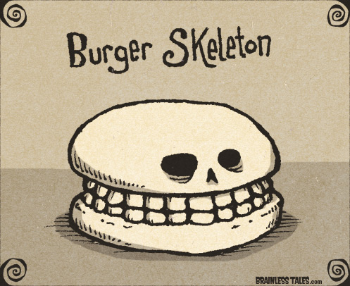 Burger Skeleton