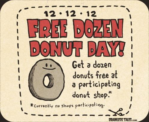Free Dozen Donut Day