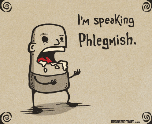 Phlegmish