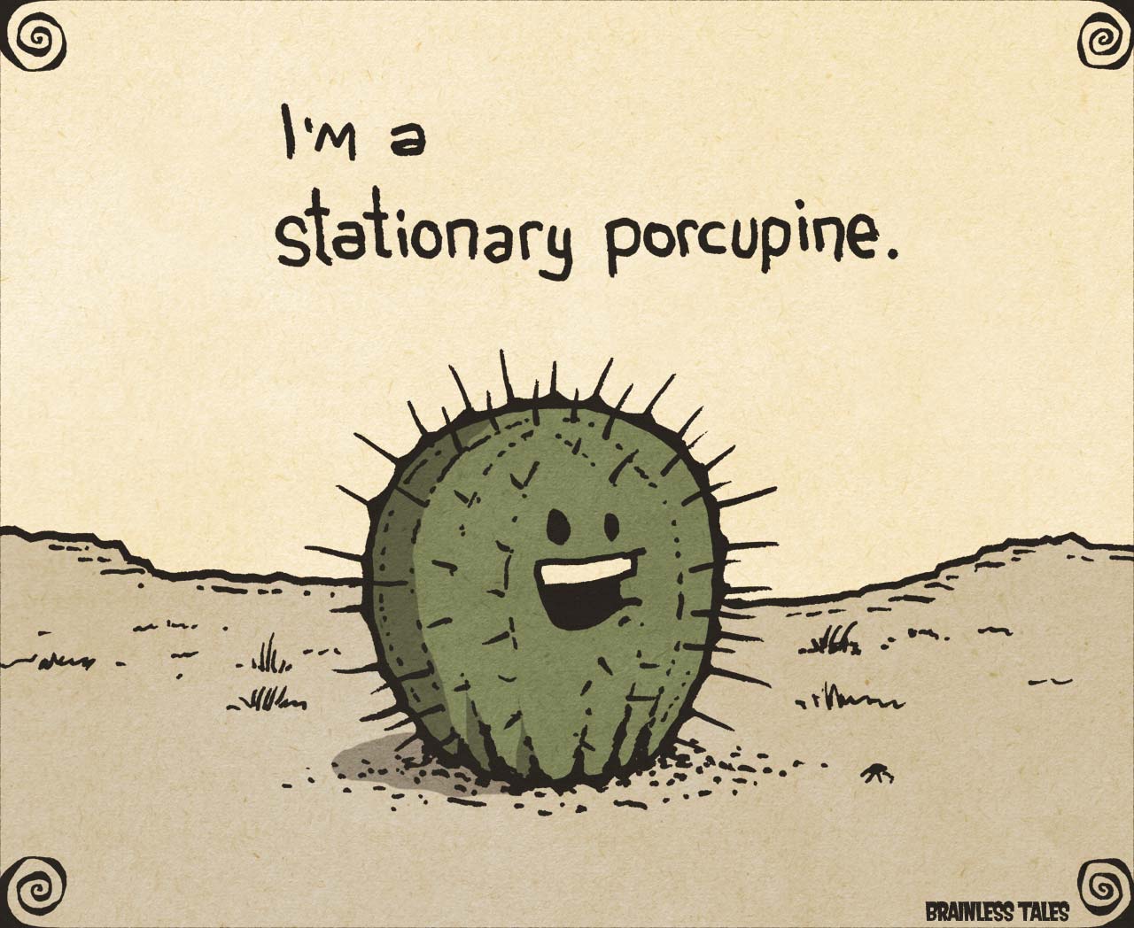 Stationary Porcupine