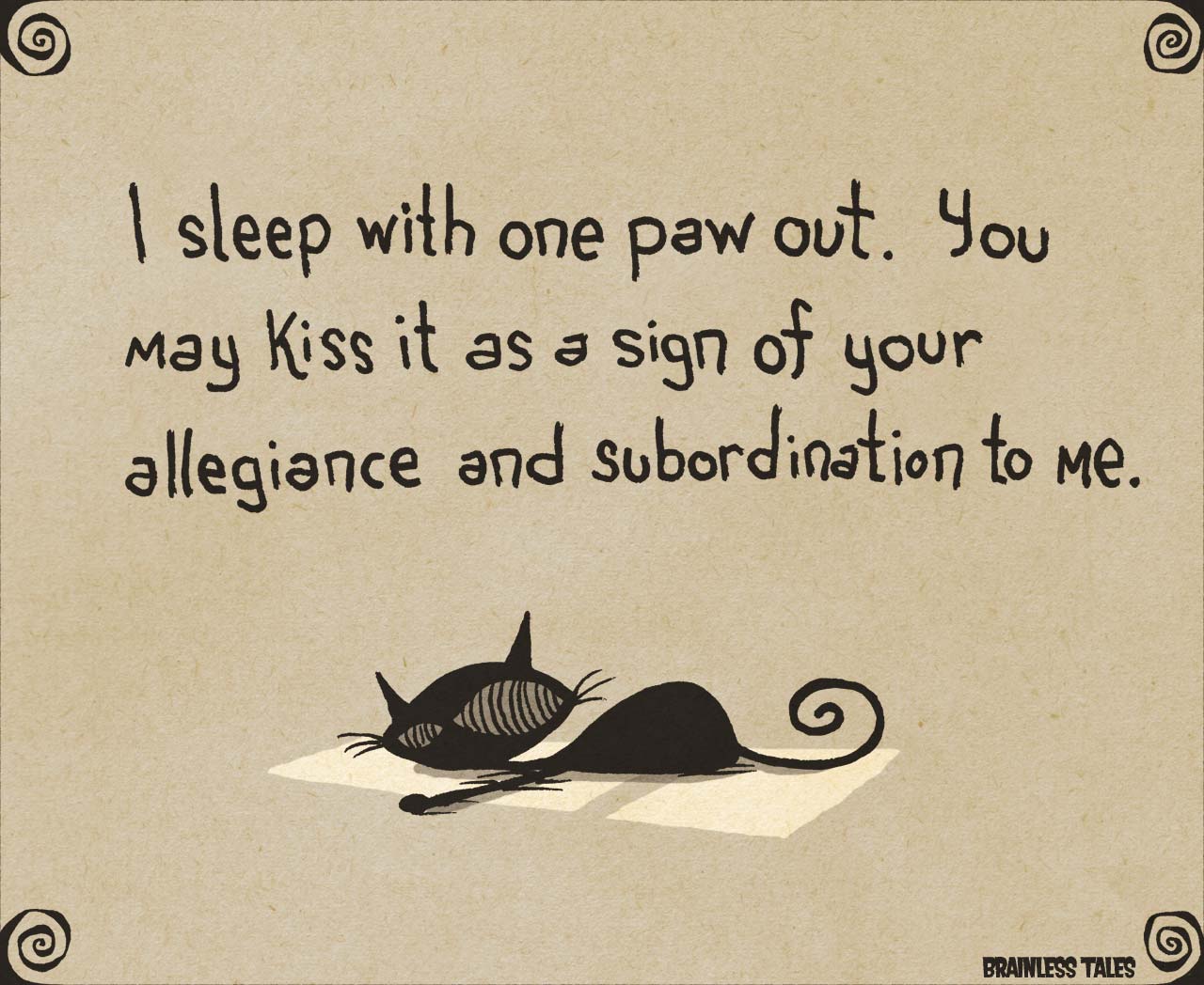 One Paw Out
