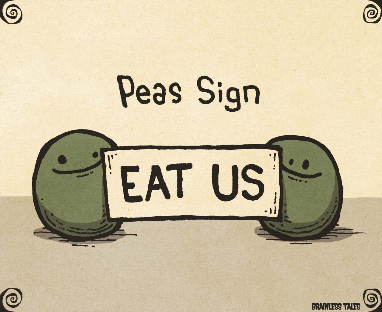 Peas Sign