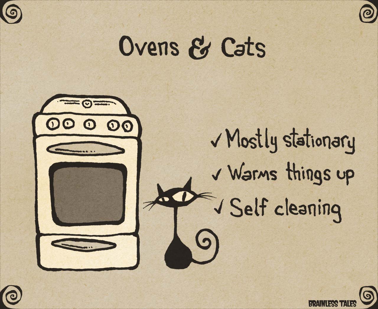 Ovens And Cats