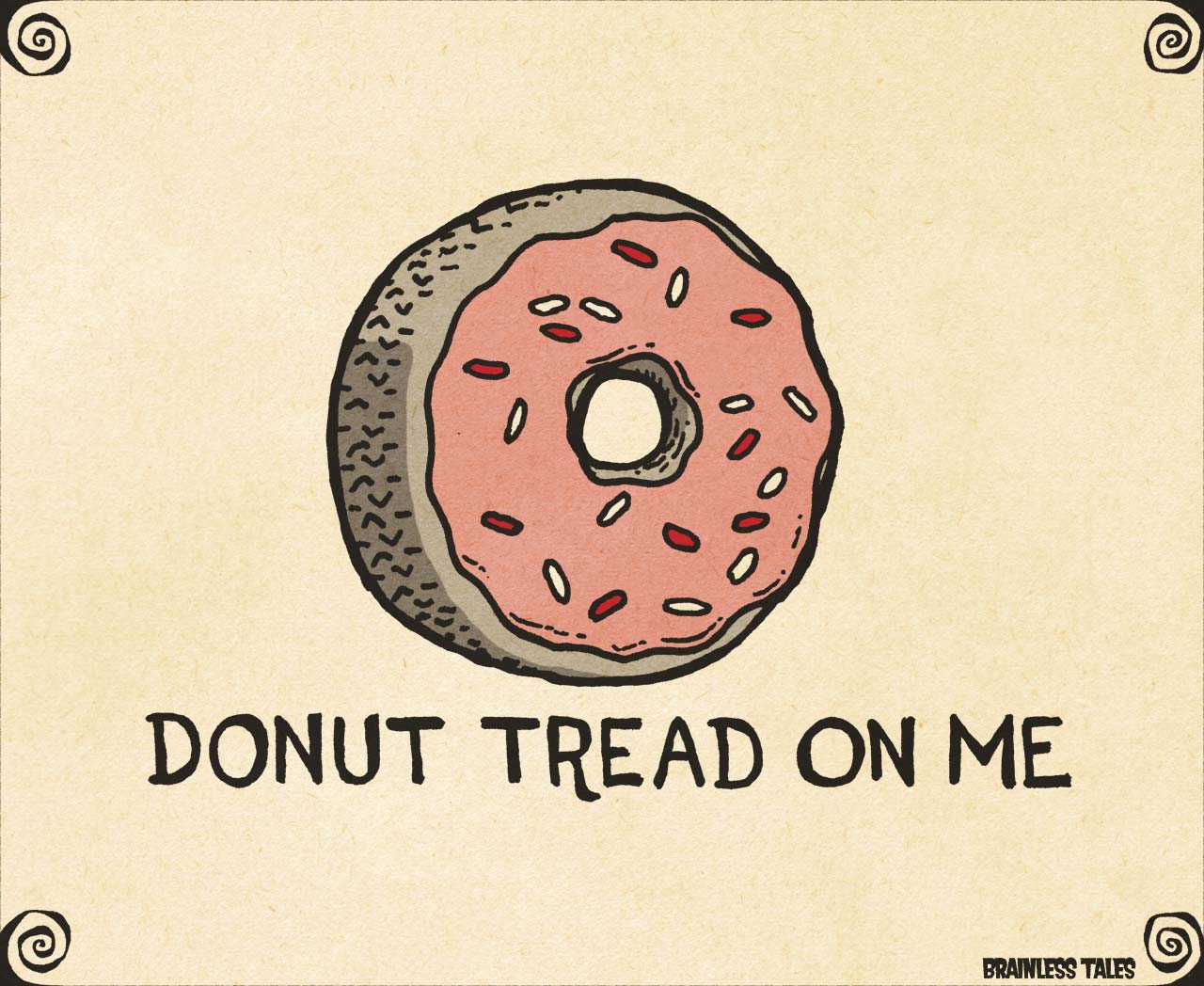 Donut Tread On Me